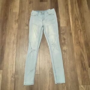 True Craft Women's Light Blue Skinny Jeans